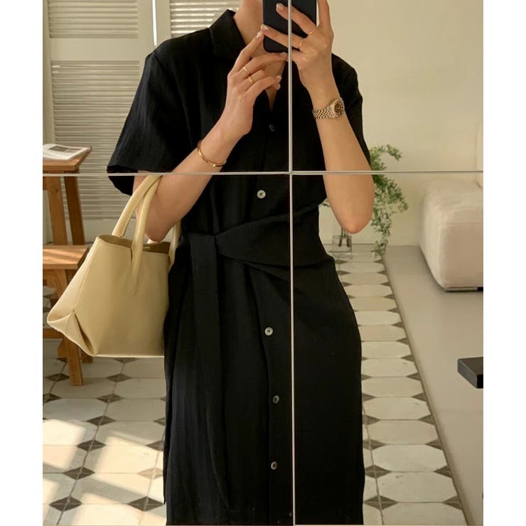 リボンシャツワンピース | Ulysses | 詳細画像12 