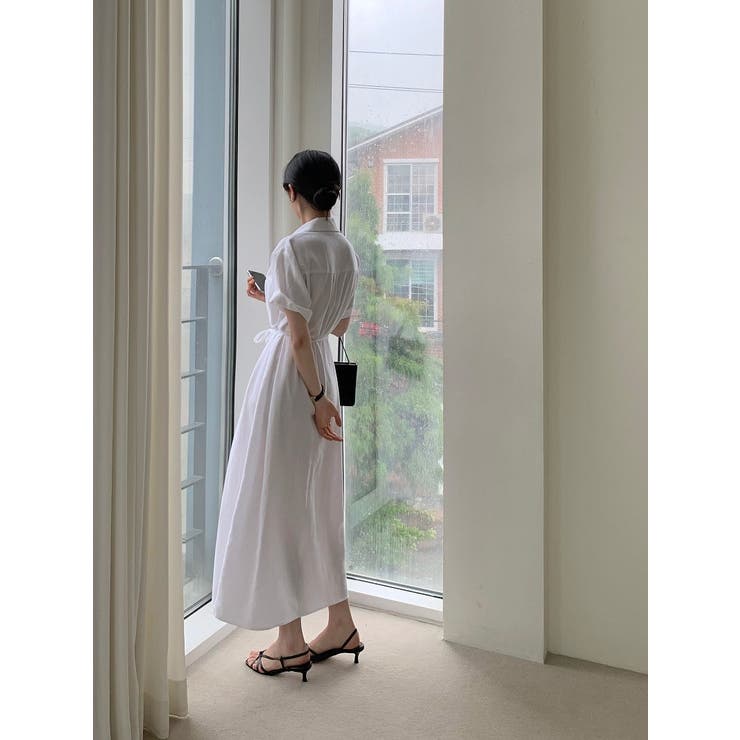 リボンシャツワンピース | Ulysses | 詳細画像3 