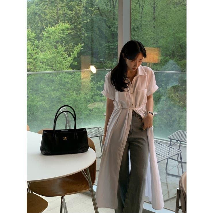 リボンシャツワンピース | Ulysses | 詳細画像4 