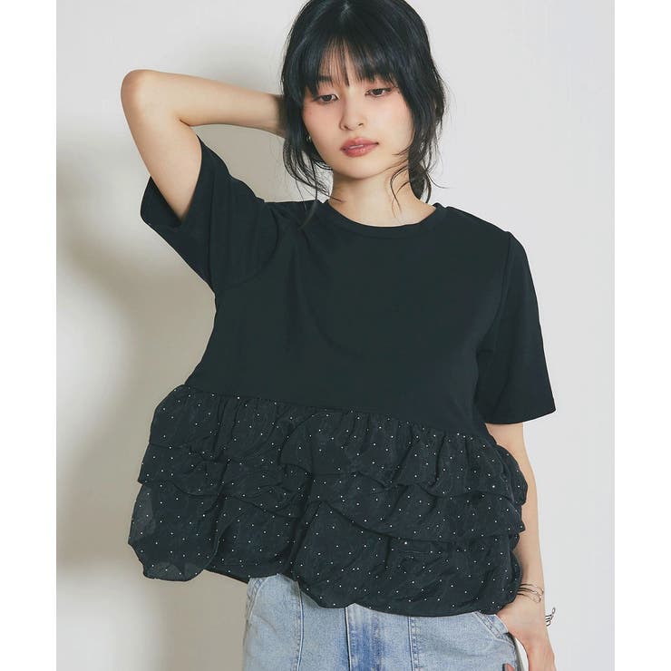 ブラック | 切り替えTEE | Ulysses