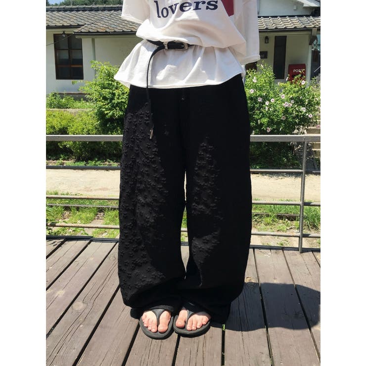 ジャカードワイドパンツ | Ulysses | 詳細画像5 