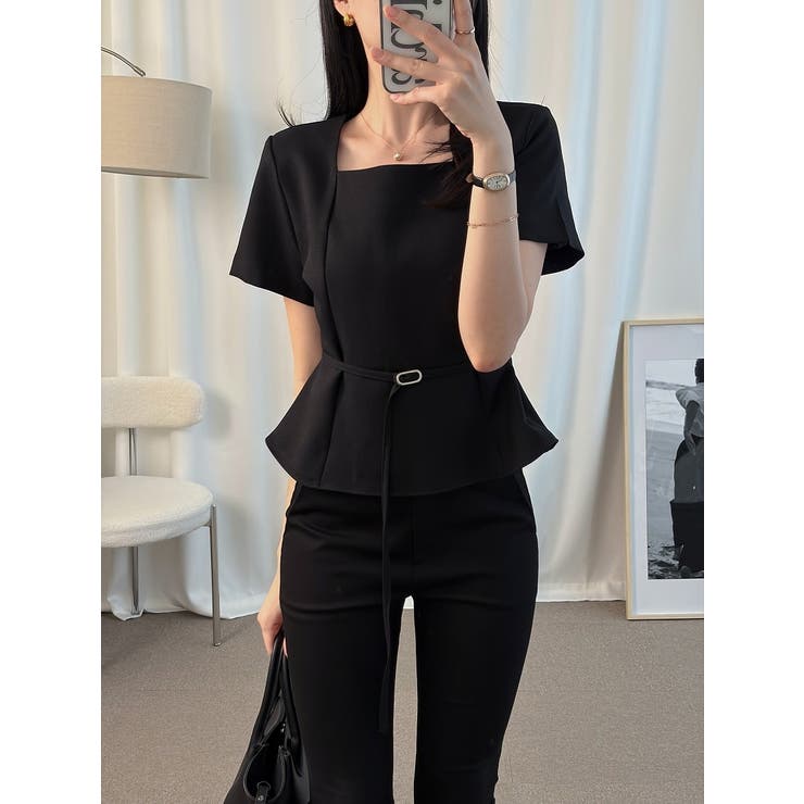 スクエアネックラインブラウス | Ulysses | 詳細画像7 