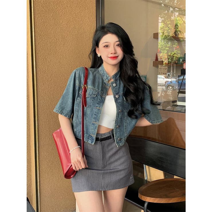 デニム半袖ジャケット | Ulysses | 詳細画像6 
