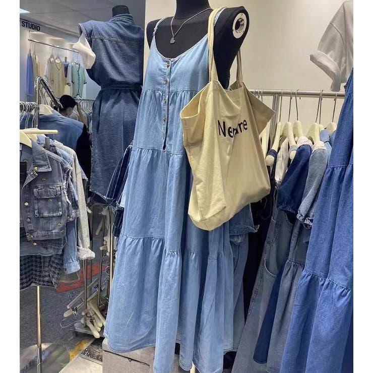 ポケットリラックスデニムワンピース | Ulysses | 詳細画像10 