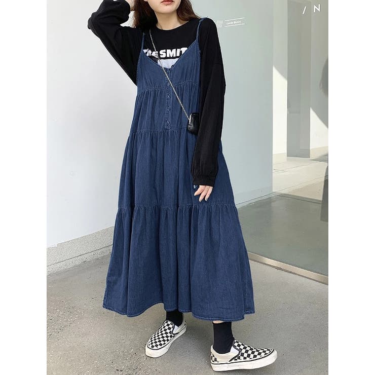 ポケットリラックスデニムワンピース | Ulysses | 詳細画像1 