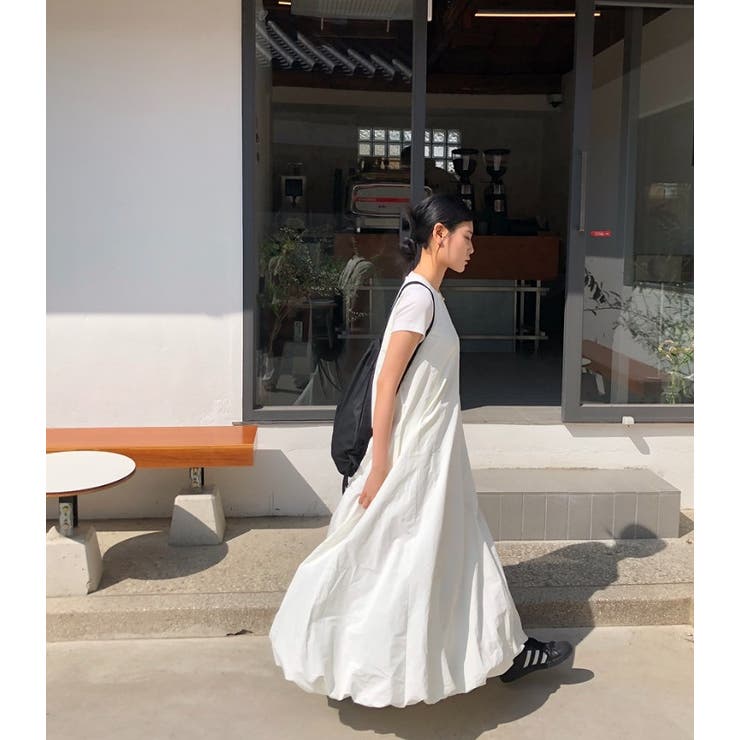 リボンクルーネック袖なしバックジップスワンピース | Ulysses | 詳細画像6 