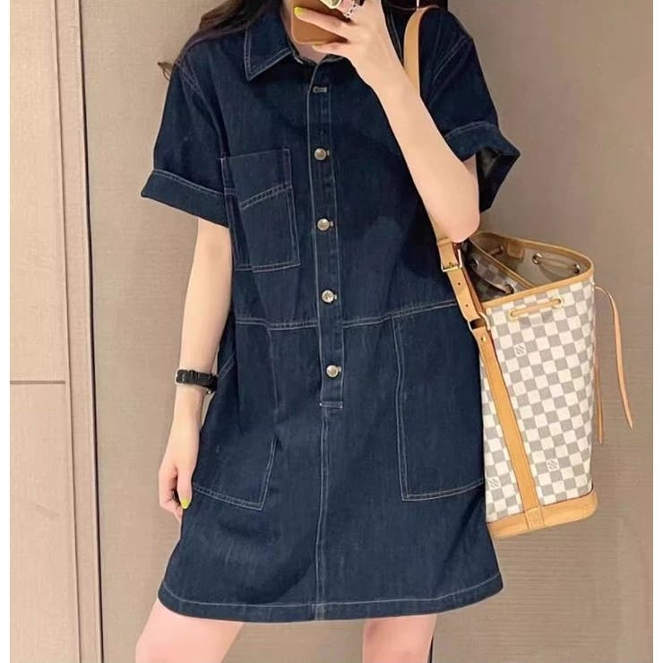 ポケットシングルブレストデニムワンピース | Ulysses | 詳細画像5 