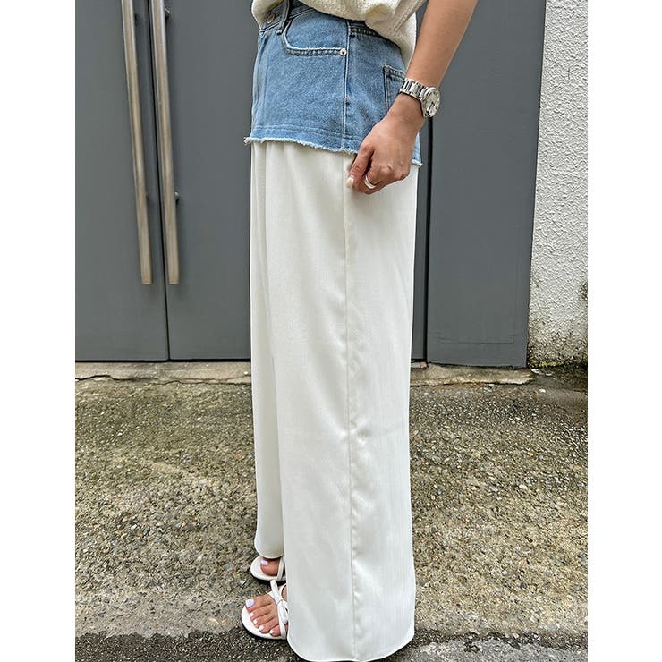 ポケットデニムパッチワークスカート | Ulysses | 詳細画像6 