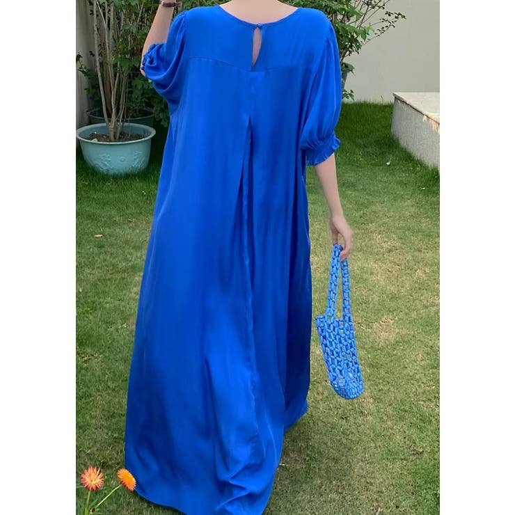 クルーネックプリーツクルーネックワンピース | Ulysses | 詳細画像6 