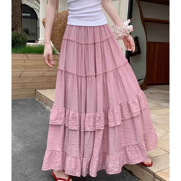 フリルハイウエストロングスカート | Ulysses | 詳細画像3 