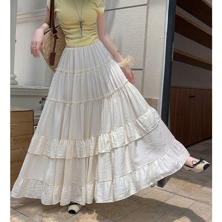 フリルハイウエストロングスカート | Ulysses | 詳細画像4 