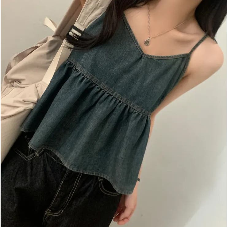 シンプルキャミデニムトップス | Ulysses | 詳細画像2 