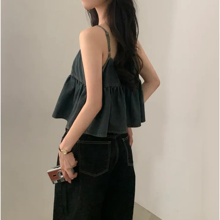 シンプルキャミデニムトップス | Ulysses | 詳細画像3 