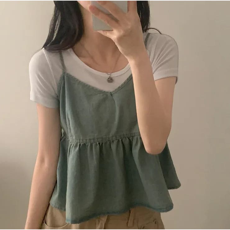 シンプルキャミデニムトップス | Ulysses | 詳細画像6 