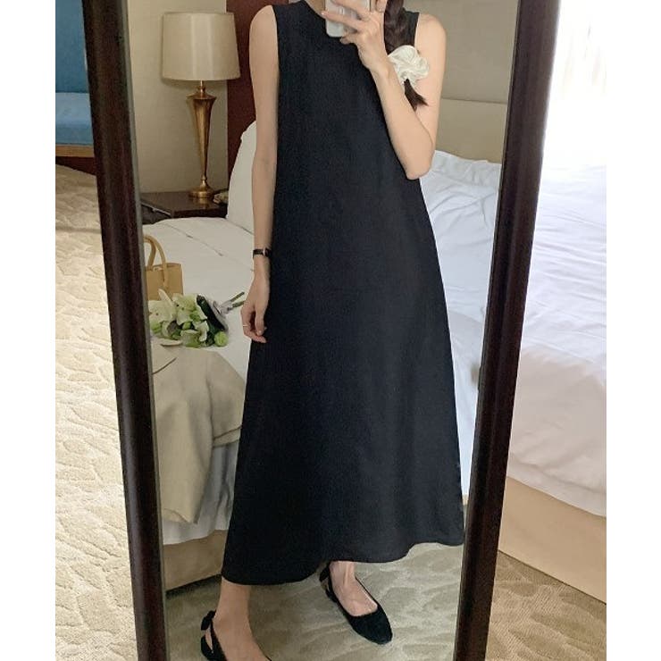 バック中空袖なしワンピース | Ulysses | 詳細画像4 