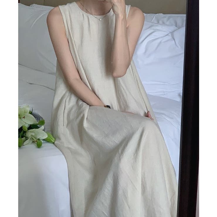 バック中空袖なしワンピース | Ulysses | 詳細画像8 