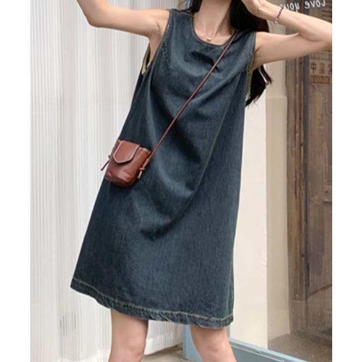 バック中空デニムワンピース | Ulysses | 詳細画像5 