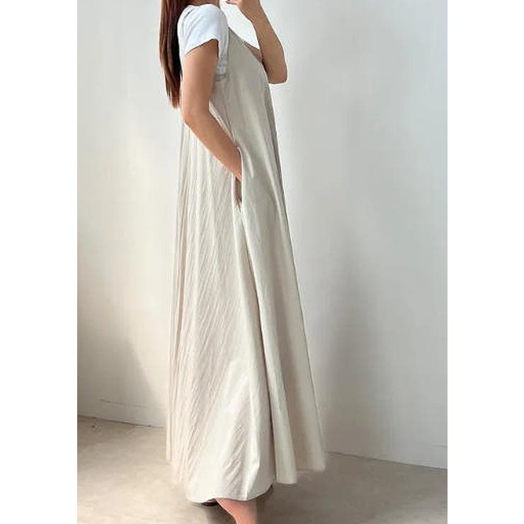 ポケットVネックキャミソールワンピース | Ulysses | 詳細画像1 