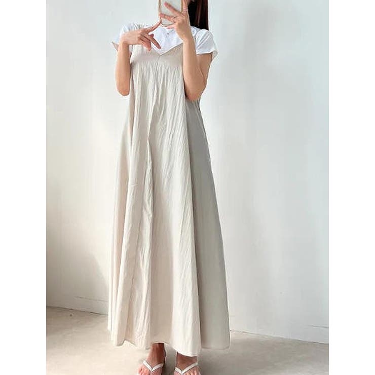 ポケットVネックキャミソールワンピース | Ulysses | 詳細画像2 