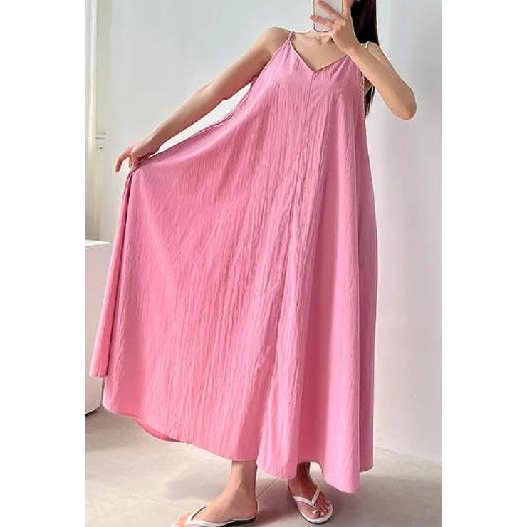 ポケットVネックキャミソールワンピース | Ulysses | 詳細画像3 