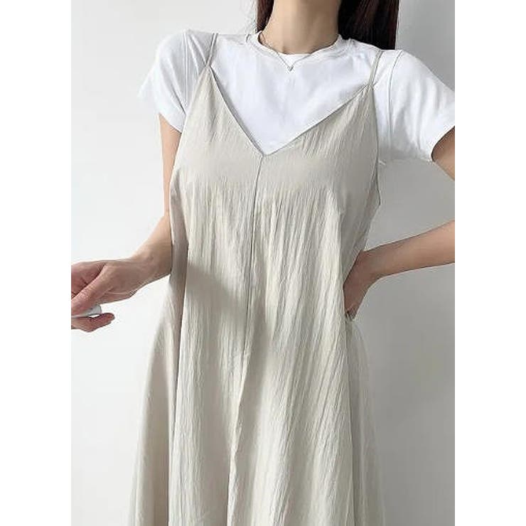 ポケットVネックキャミソールワンピース | Ulysses | 詳細画像7 