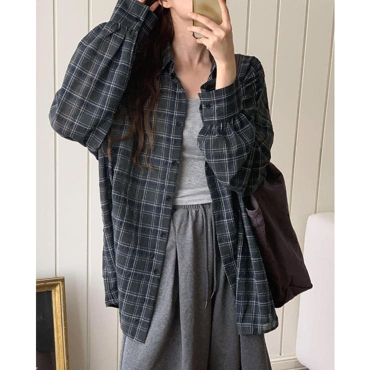 ブラック | チェック柄シャツ | Ulysses