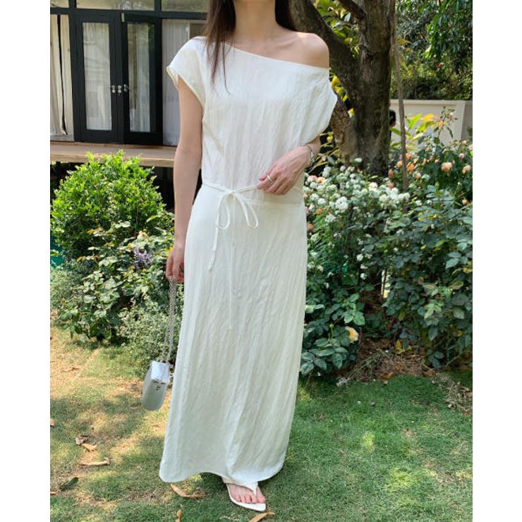 ベルト付きワイドカラーワンピース | Ulysses | 詳細画像3 