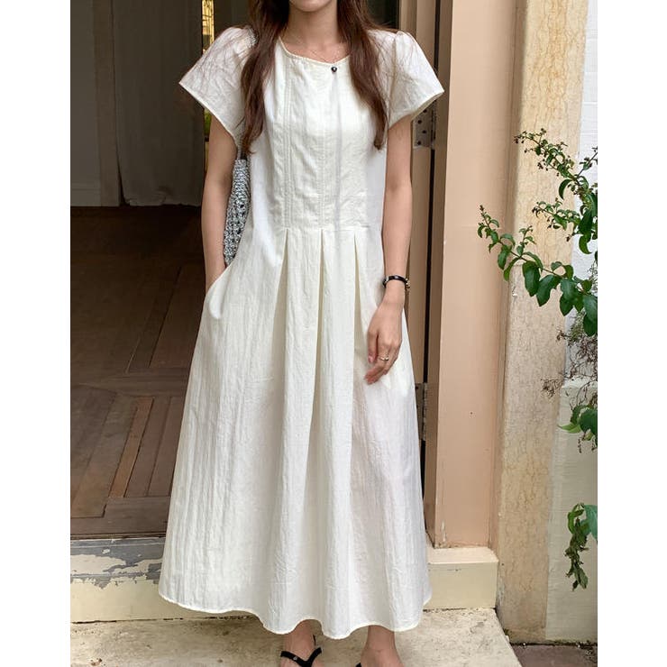 シンプル半袖ワンピース | Ulysses | 詳細画像2 