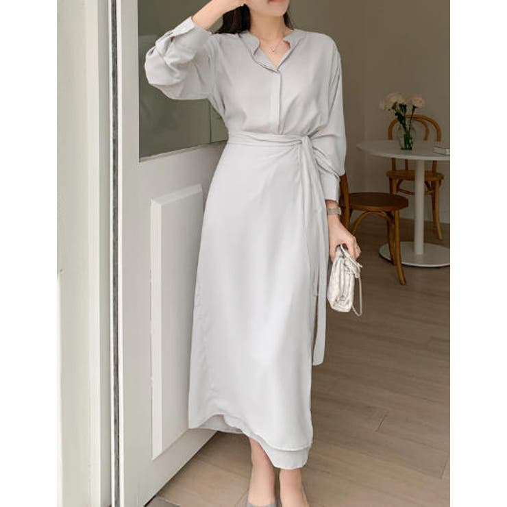 グレー | 長袖ワンピース | Ulysses