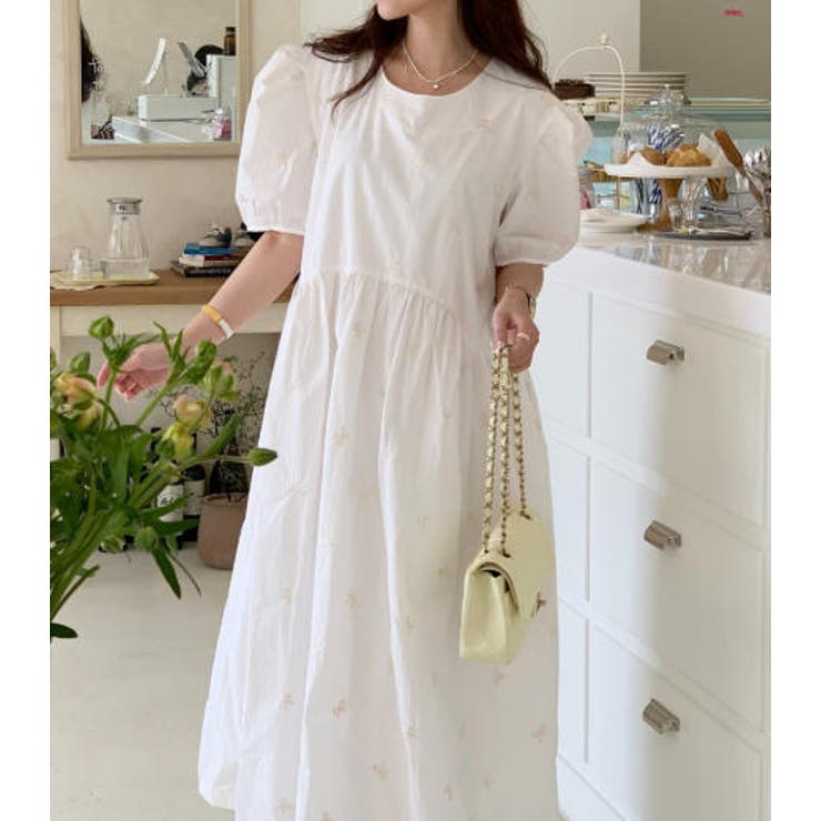 シンプル花柄ワンピース | Ulysses | 詳細画像3 