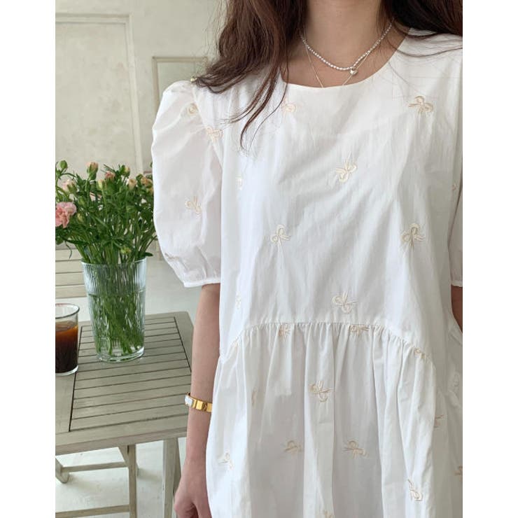 シンプル花柄ワンピース | Ulysses | 詳細画像4 