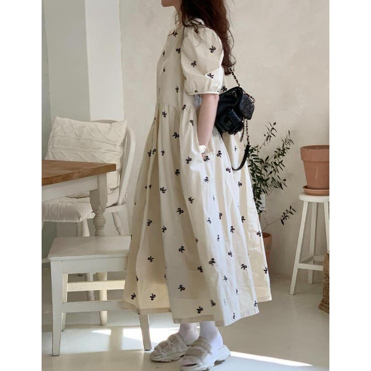 シンプル花柄ワンピース | Ulysses | 詳細画像6 