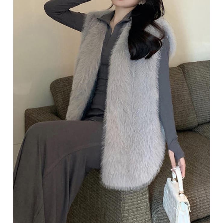 シンプル袖なしジャケット | Ulysses | 詳細画像3 