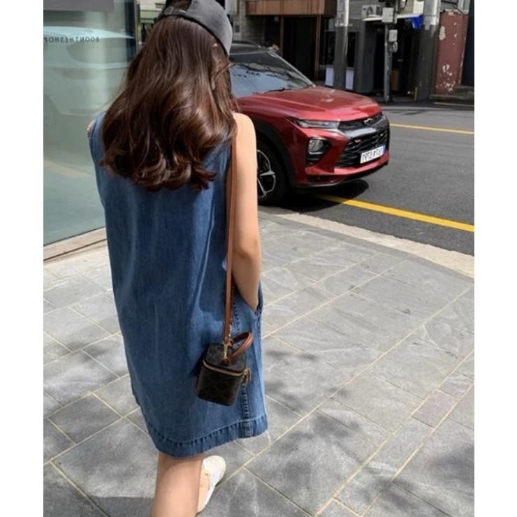 袖なしデニムワンピース | Ulysses | 詳細画像2 