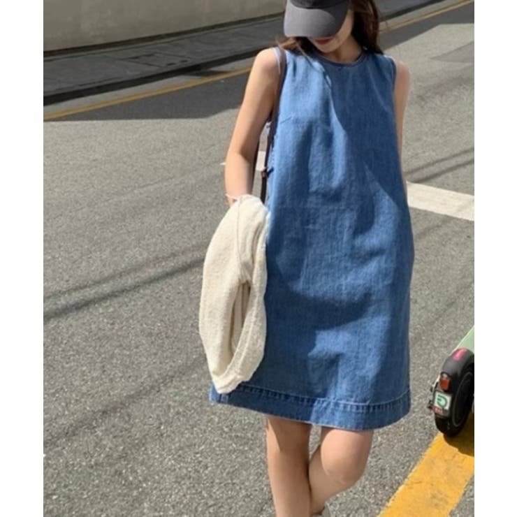 袖なしデニムワンピース | Ulysses | 詳細画像4 