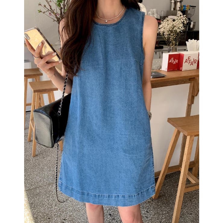 袖なしデニムワンピース | Ulysses | 詳細画像8 