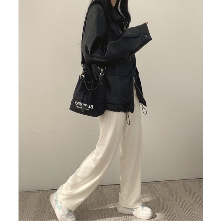 ドローストリングダブルジップPUレザージャケット | Ulysses | 詳細画像8 