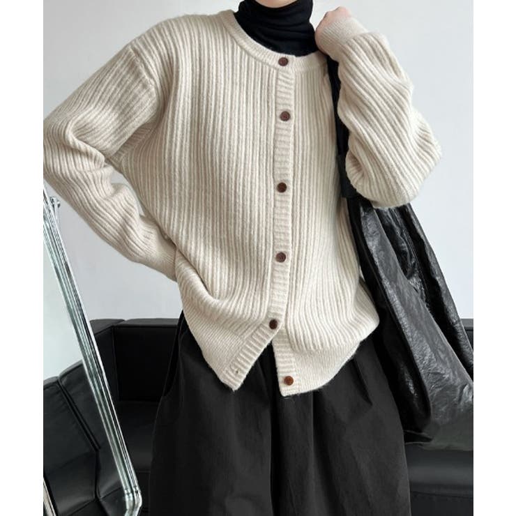 ベージュ | クルーネックニットセーター | Ulysses