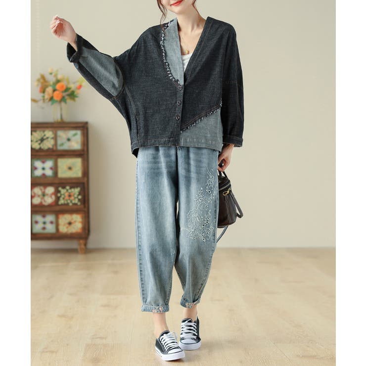 デニム切り替えジャケット | Ulysses | 詳細画像3 