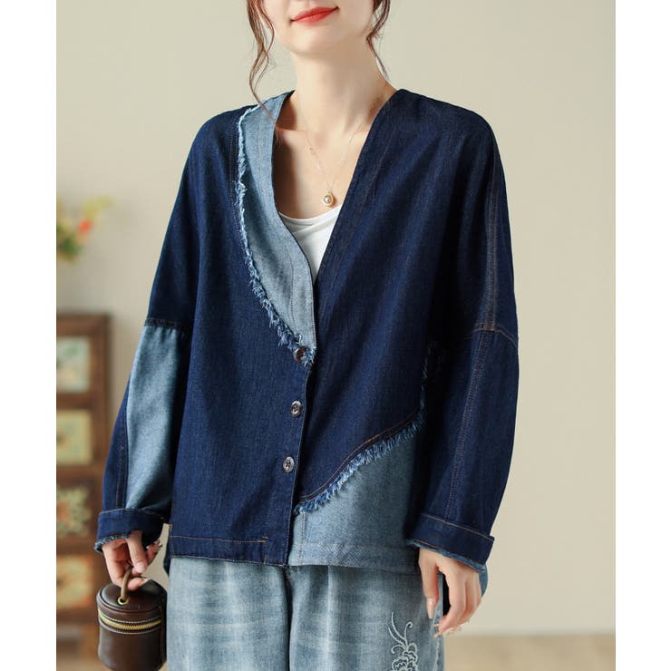 デニム切り替えジャケット | Ulysses | 詳細画像7 