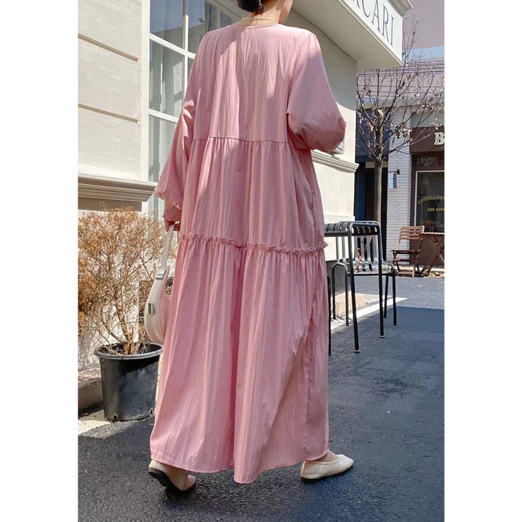 ベルト付きVネックワンピース | Ulysses | 詳細画像4 