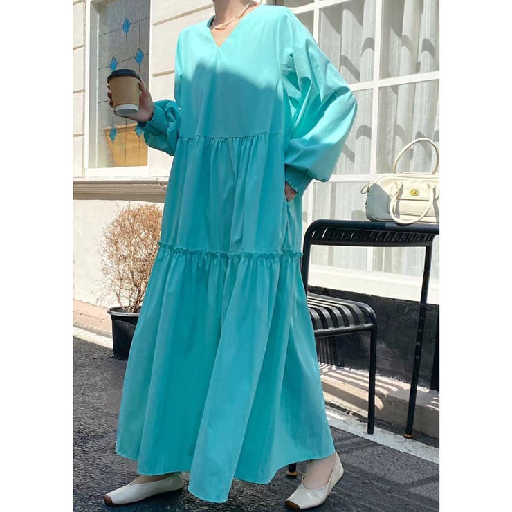 ベルト付きVネックワンピース | Ulysses | 詳細画像5 