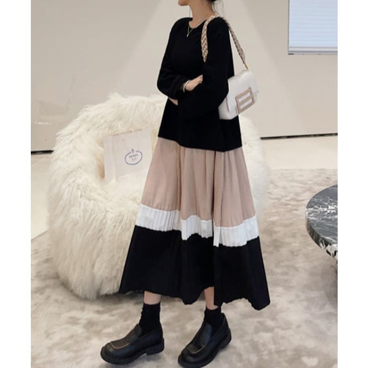 切り替え長袖ワンピース | Ulysses | 詳細画像5 