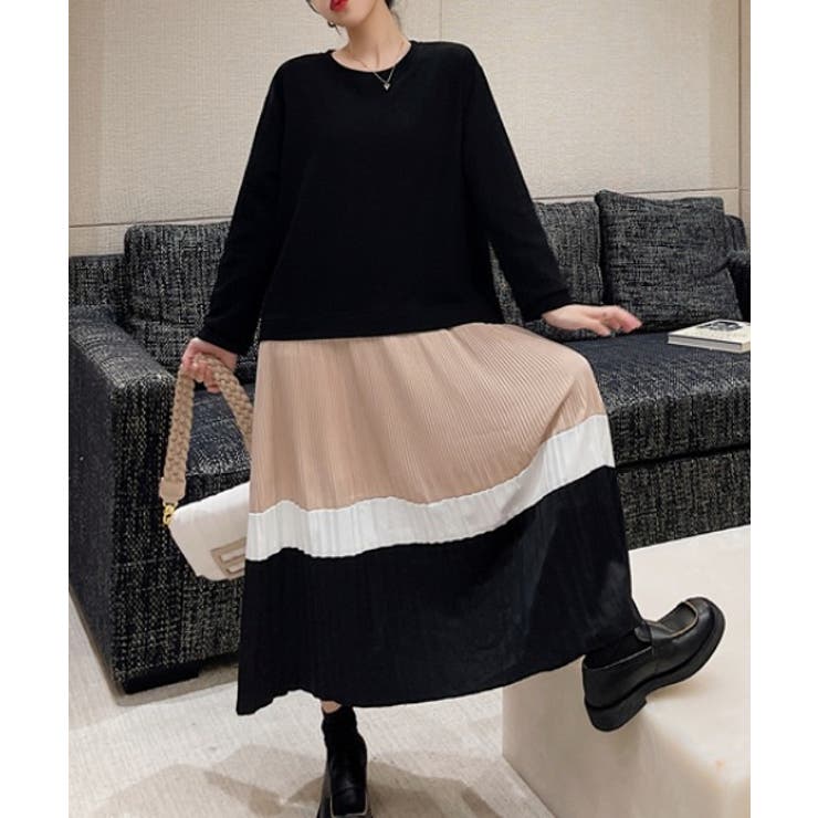 切り替え長袖ワンピース | Ulysses | 詳細画像7 