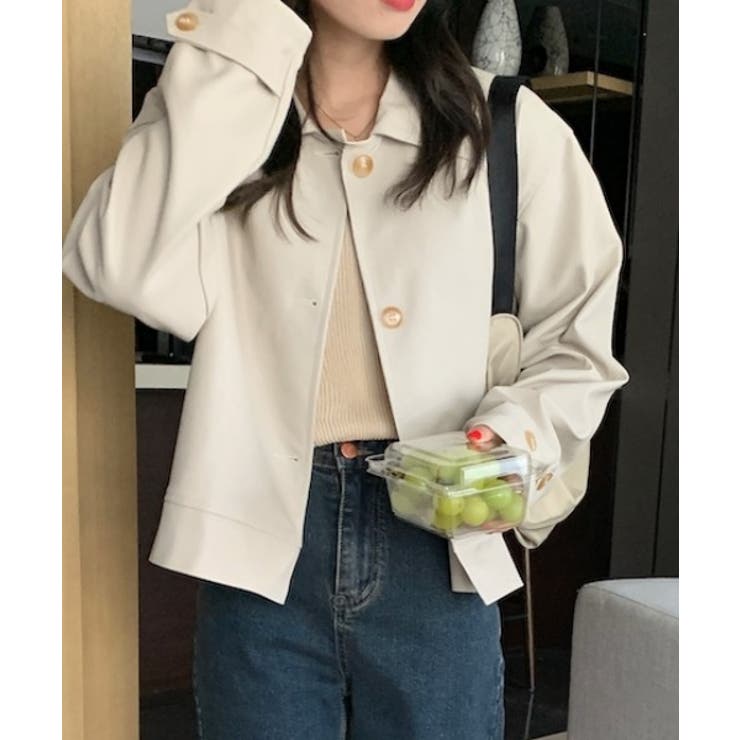 ベージュ | 長袖PUジャケットジャケット | Ulysses