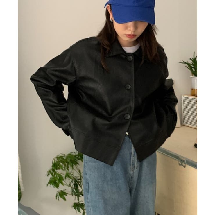 長袖PUジャケットジャケット | Ulysses | 詳細画像8 