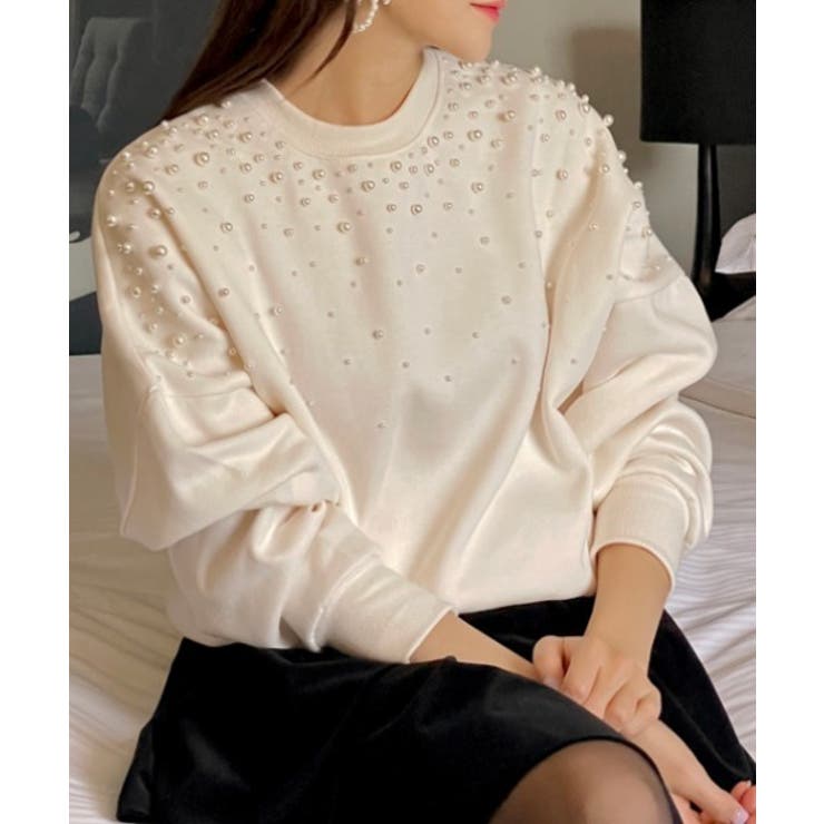 オフホワイト | パールトレーナー | Ulysses