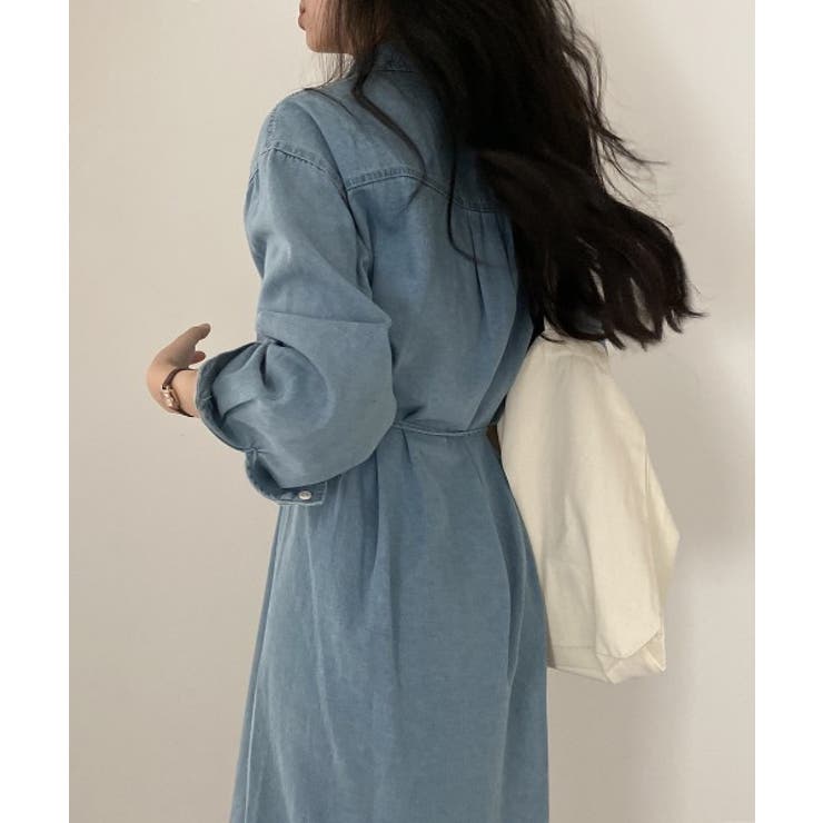 シングルブレストデニムワンピース | Ulysses | 詳細画像3 