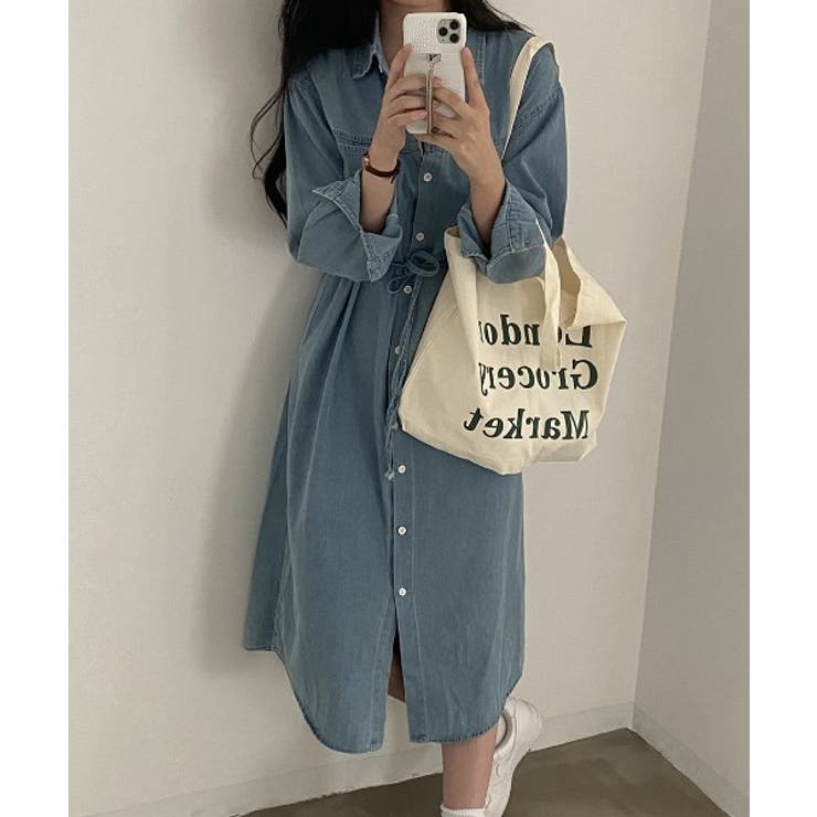 シングルブレストデニムワンピース | Ulysses | 詳細画像4 