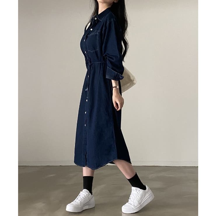 シングルブレストデニムワンピース | Ulysses | 詳細画像6 